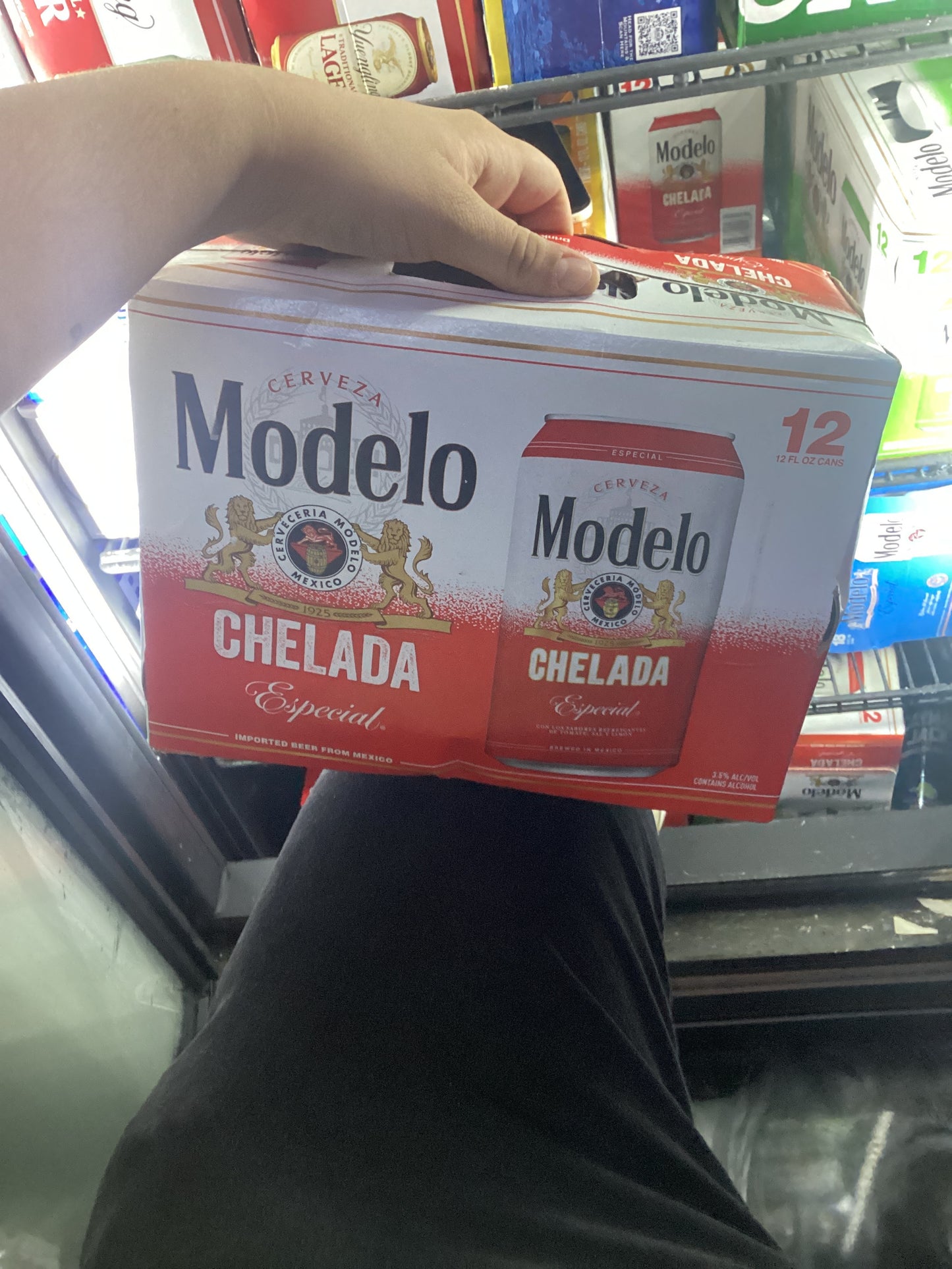 Modelo chelada specal 12 pack cans 12 oz