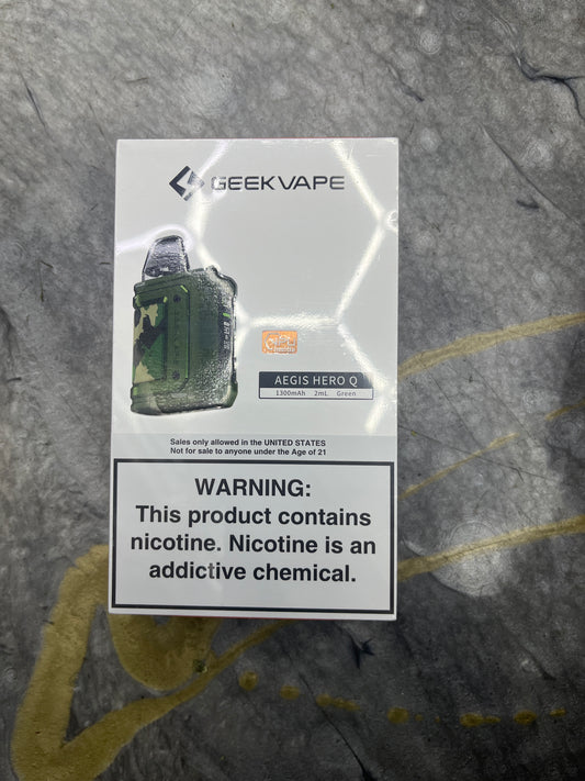 Geekvape aegis hero q green camo