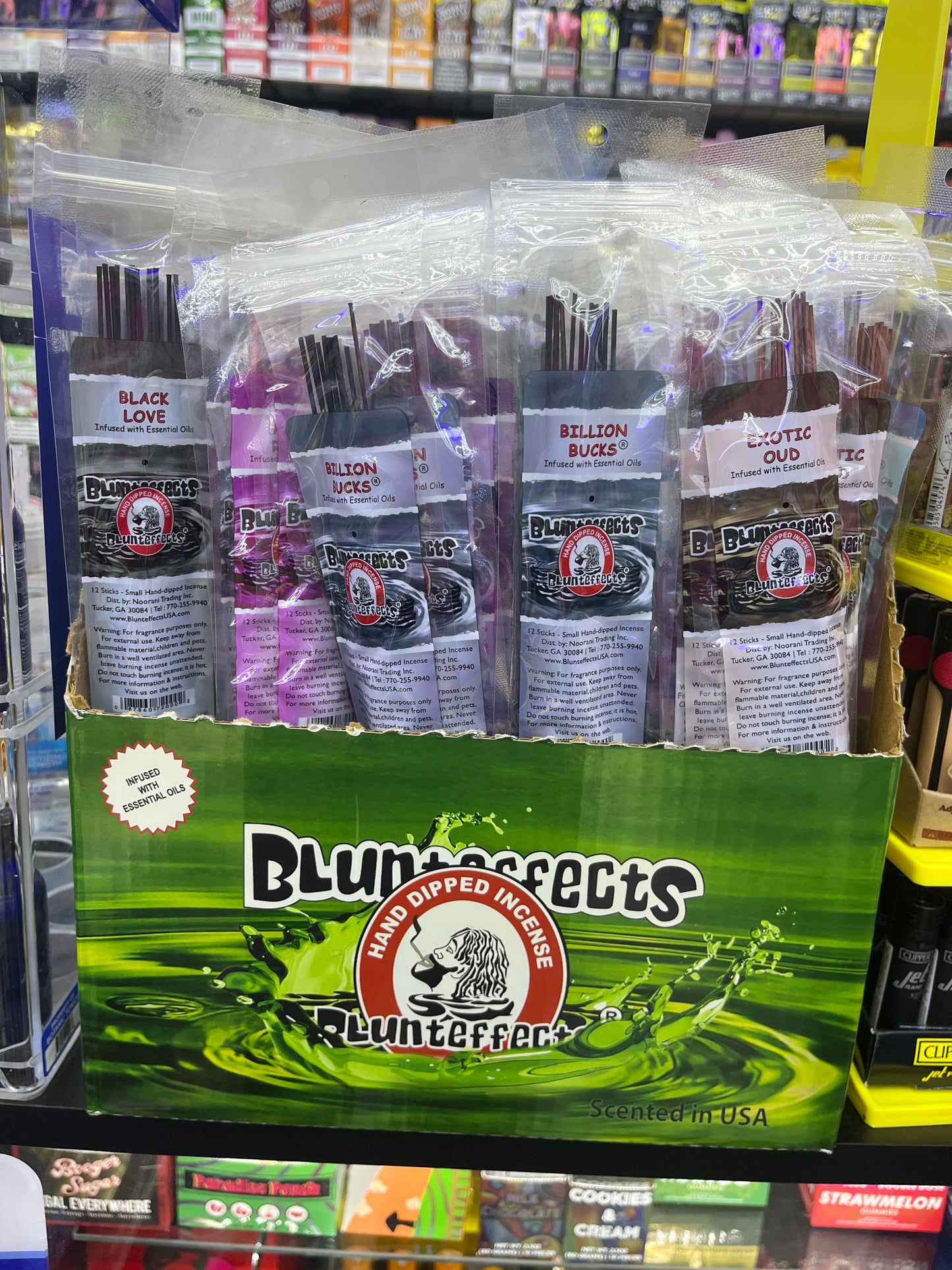 Perfume wands counteracts