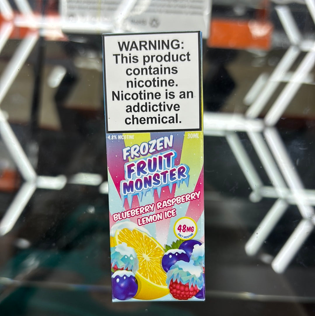 Frozen fruit monster blueberry, raspberry lemon ice 48MG