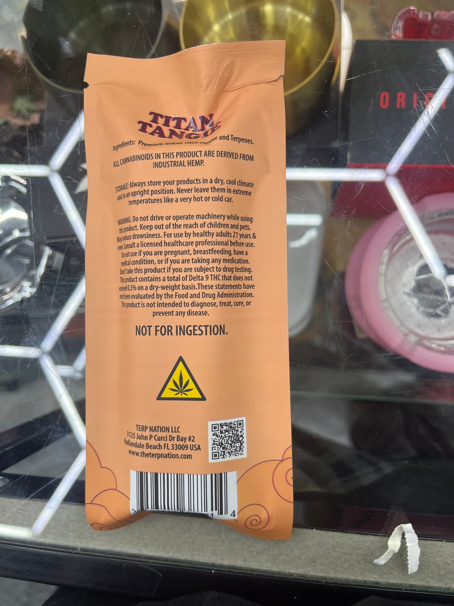 Smakd prerolls 2g titan tangie indica