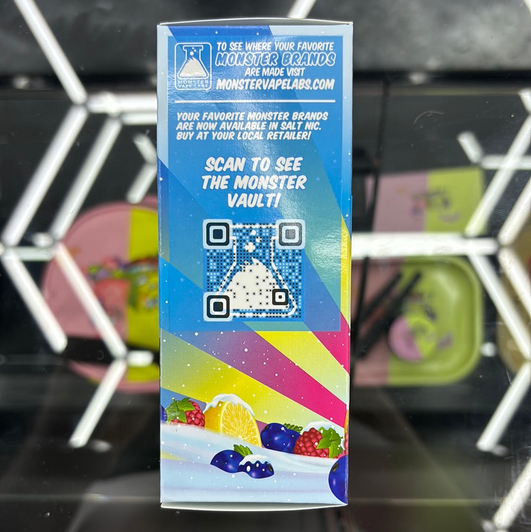 Frozen fruit monster, blueberry raspberry lemon ice 3MG 100ML