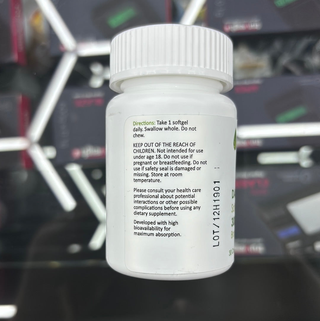 Sure botonicals daily 10 soft gels, 300 MG,CBD oil broad spectrum 30 count