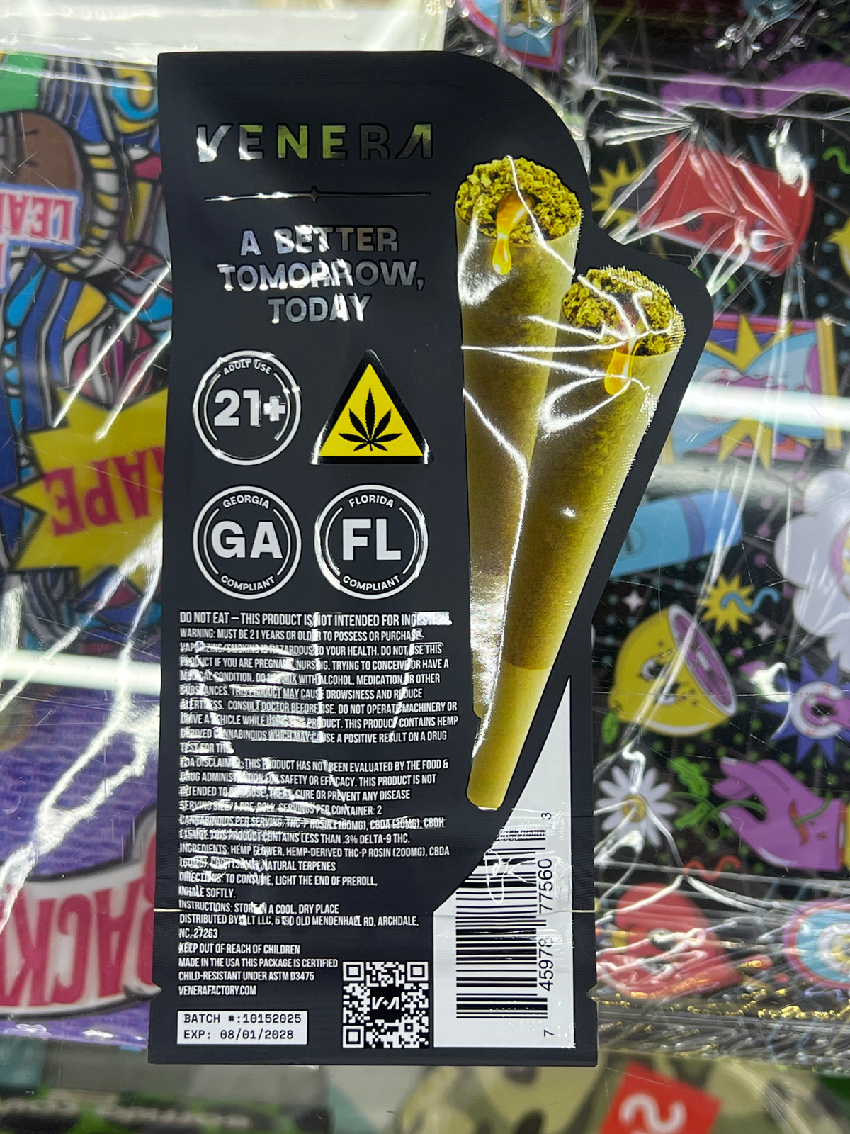 Venera 2x Honey Holes 4g infused mamba negra indica