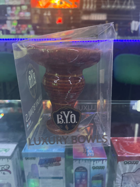 Byo luxury hookah bowls red