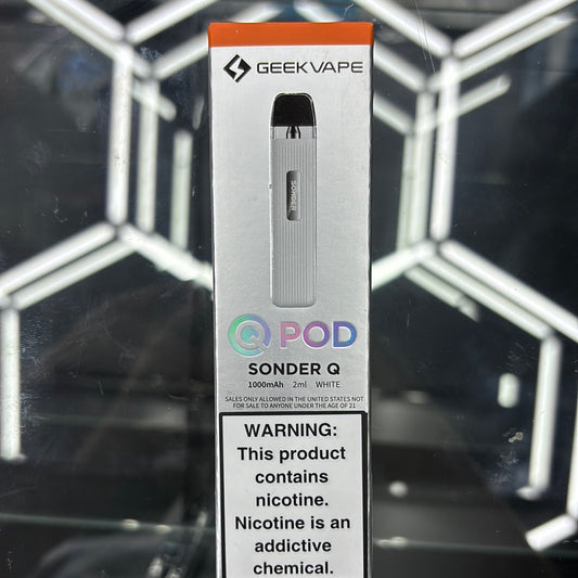 Geek vape qpod wonder q white