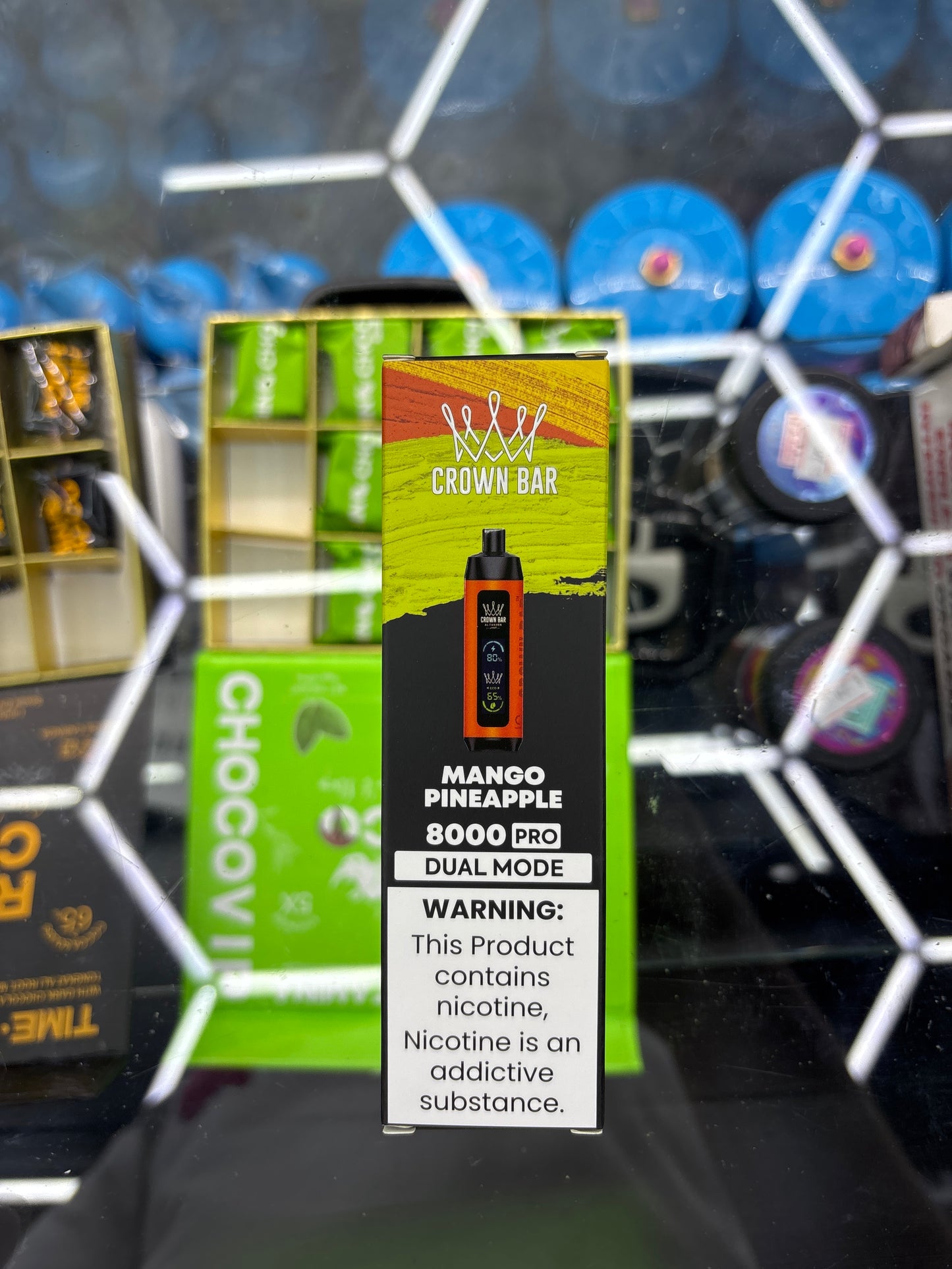 Al fakher crown mango pineapple 8000puffs