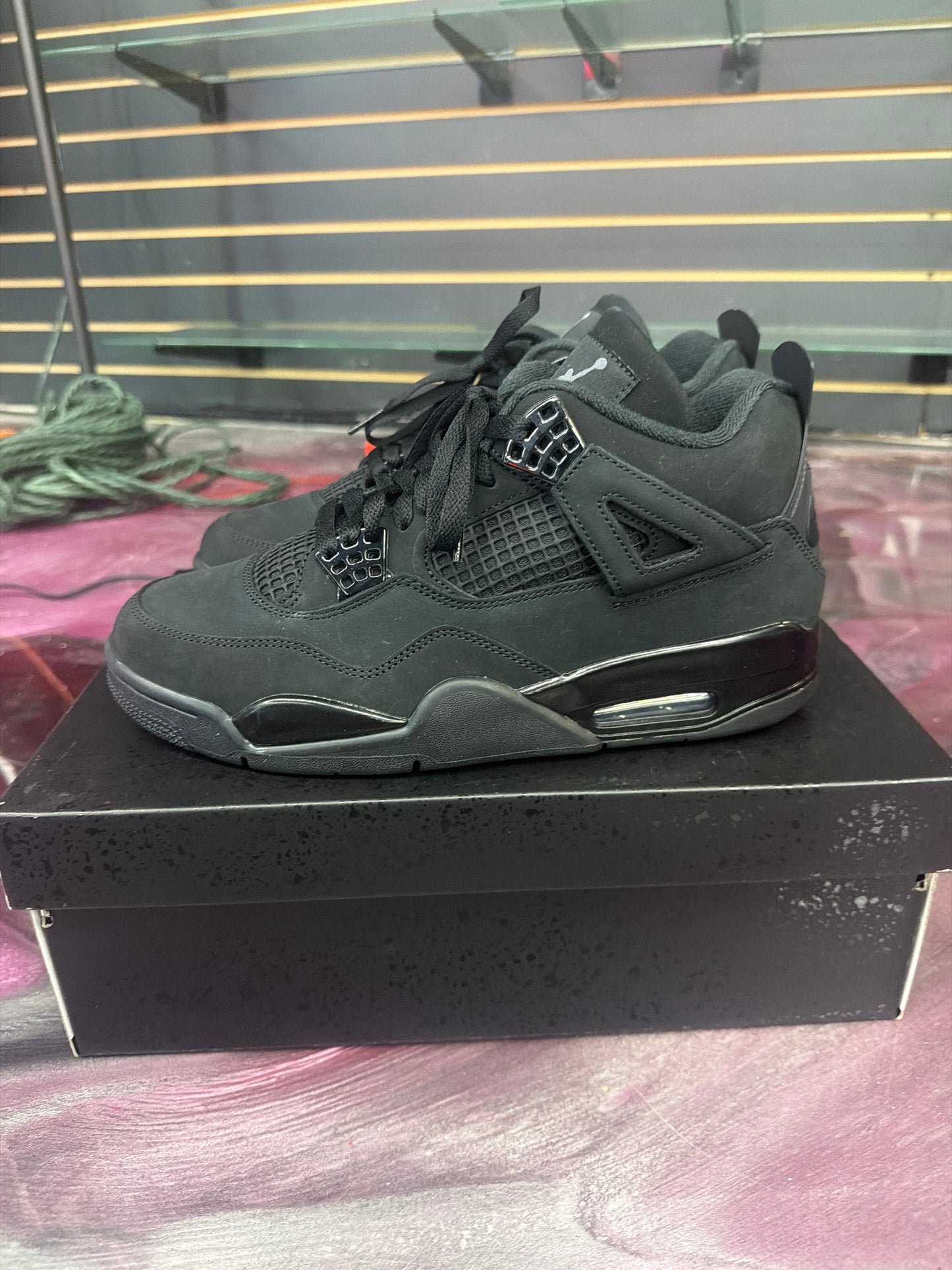 Jordan 4 Retro Black Cat (2025) Size 10