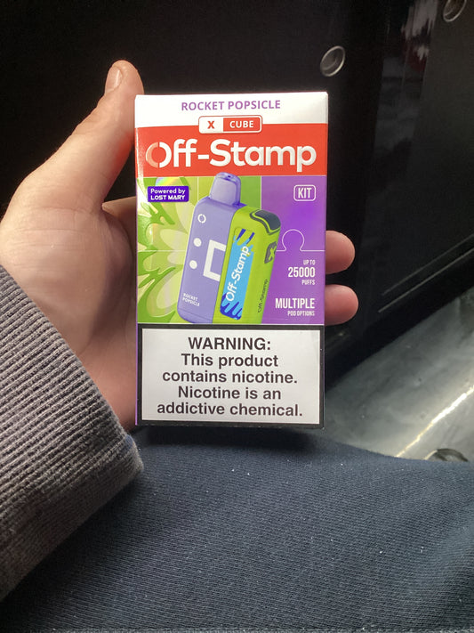 Off stamp classic x cube kit 25K rocket popsicle