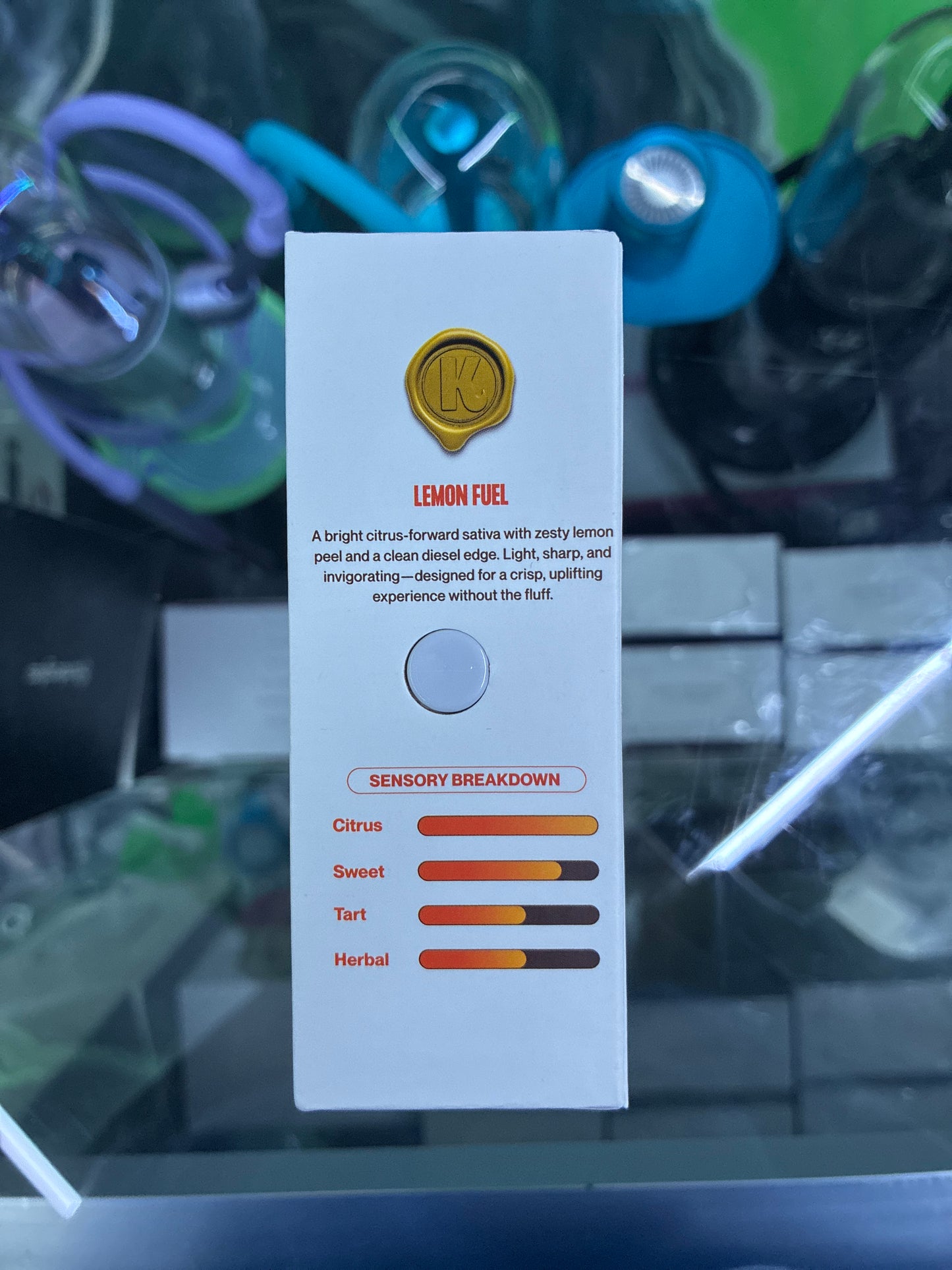 Kandl lyte kit concentrate vaporizer lemon fuel sativa