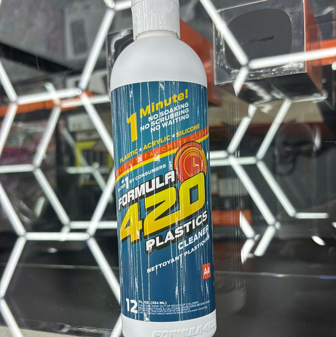 Formula for 20 plastics cleaner