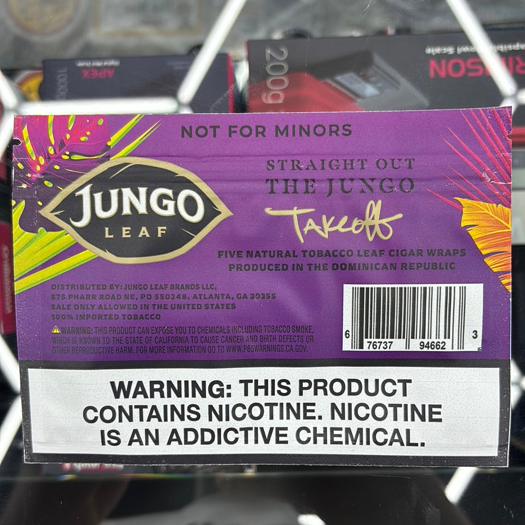 Jungo leaf grape 5wraps per pack