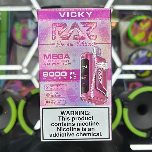 Raz vicky 9000 puffs