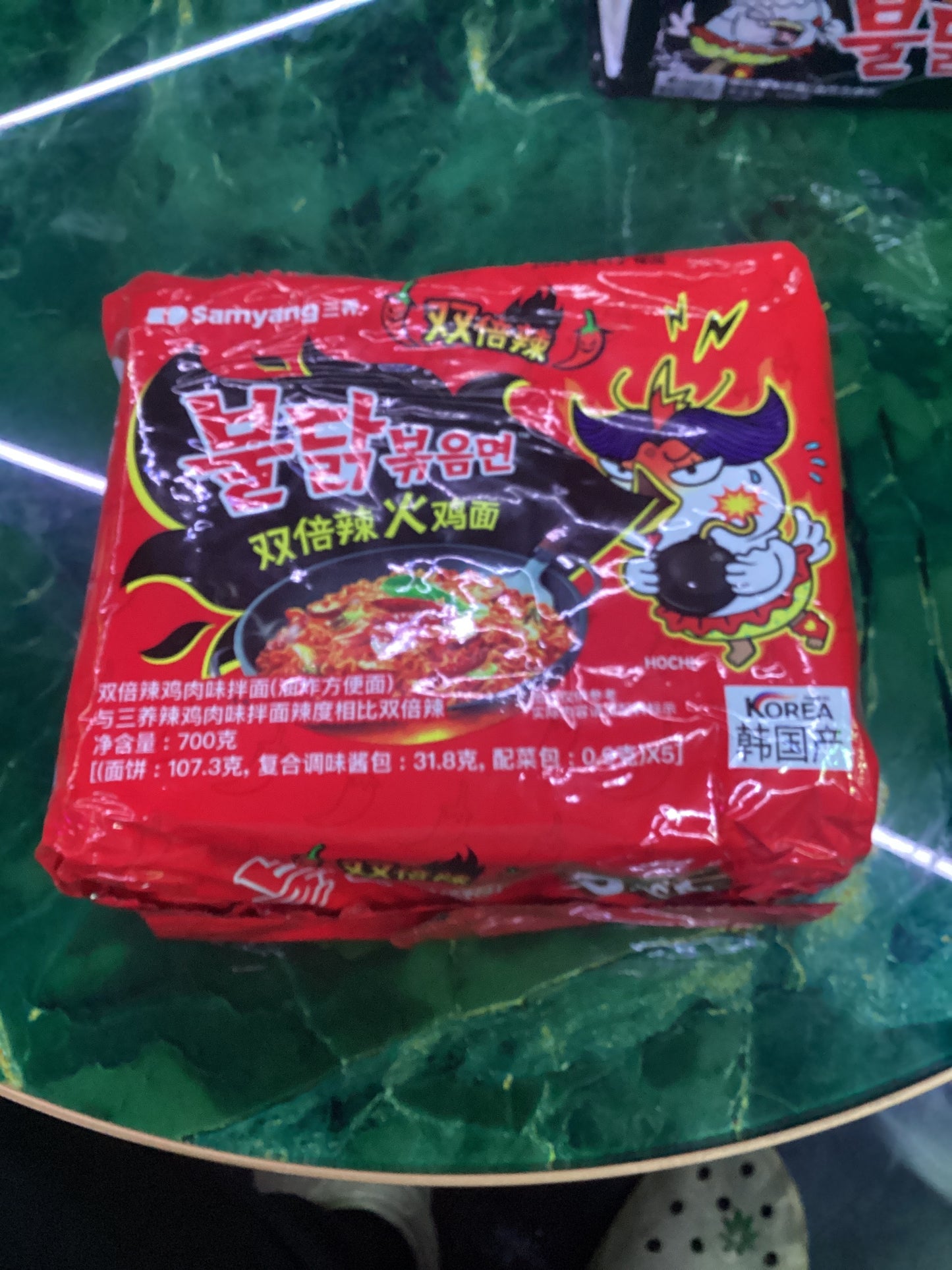 5 pack spicy noodle buldak 2x spicy