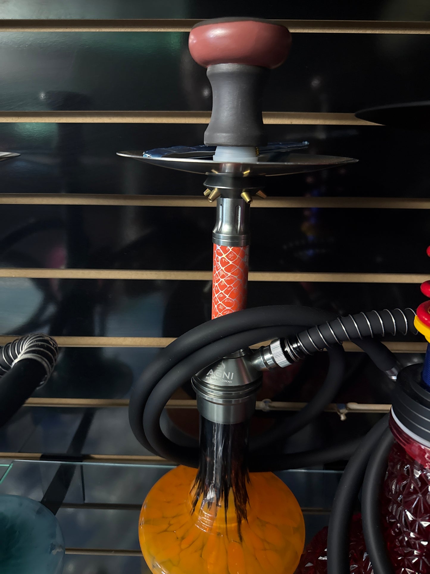 Agni hookah nixo pro red