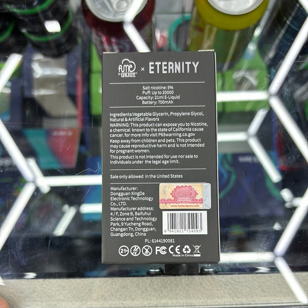 Fume 20,000 puffs peach banana ￼