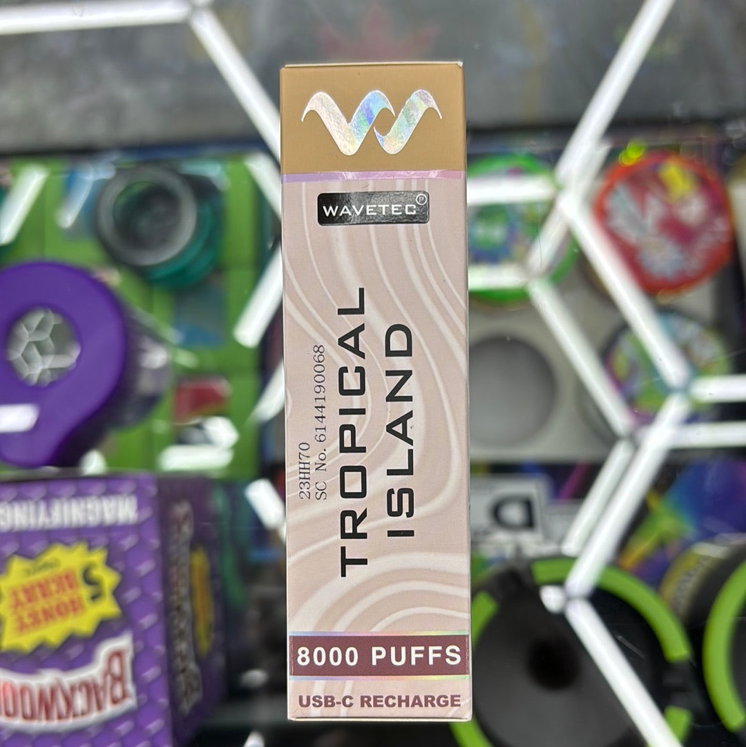 Wave tropical island, 8000 puffs