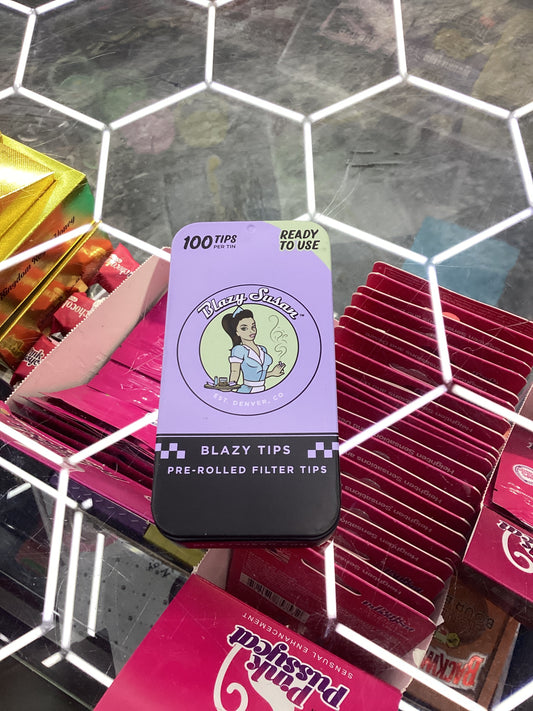 Blazy susan 100 tips purple pack