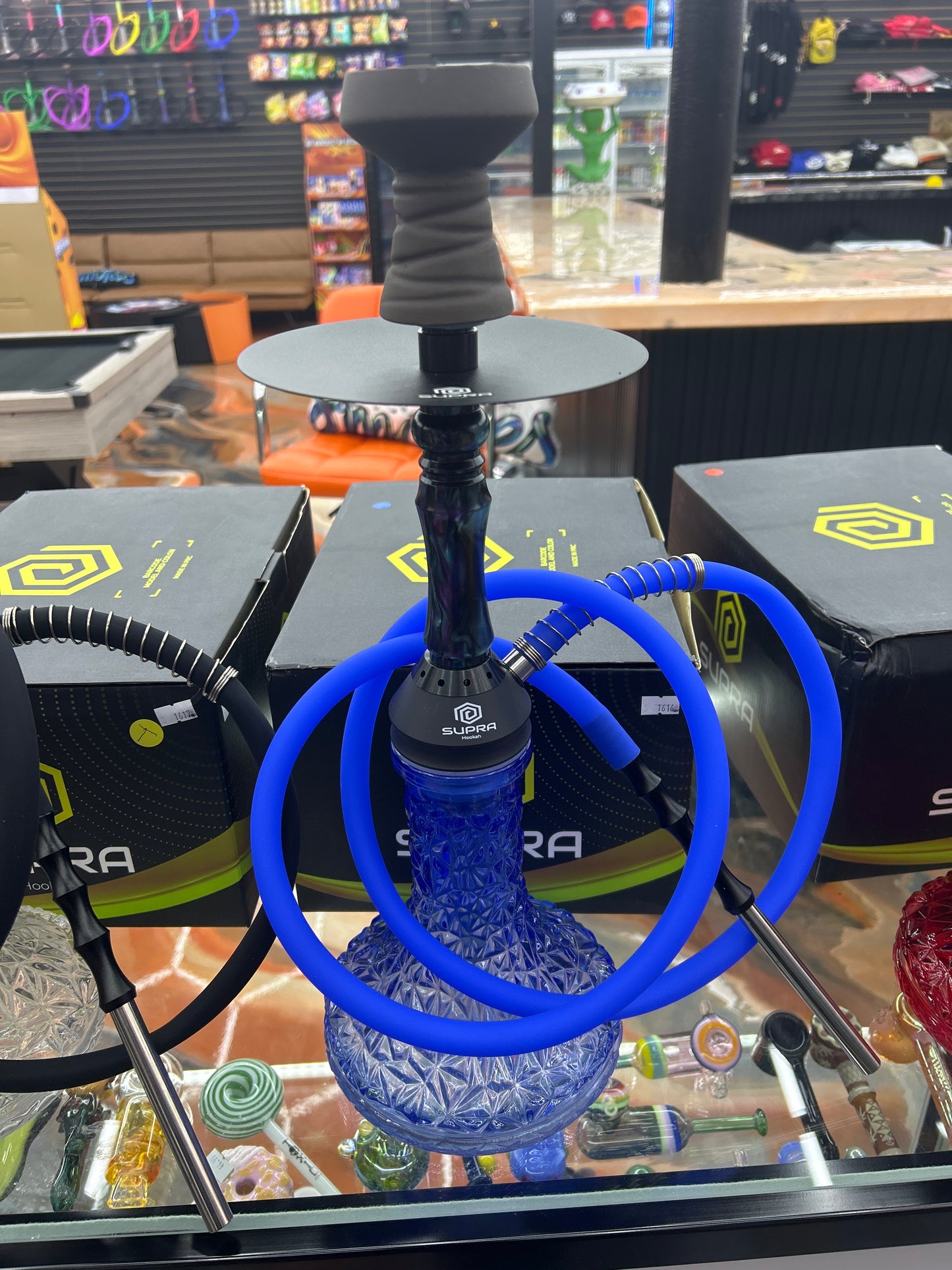 Supra hookah blue