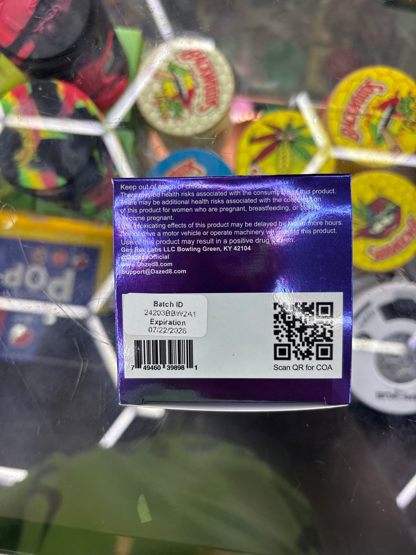 Dazed THCA Diamond crumblz blue b kush indica 2G