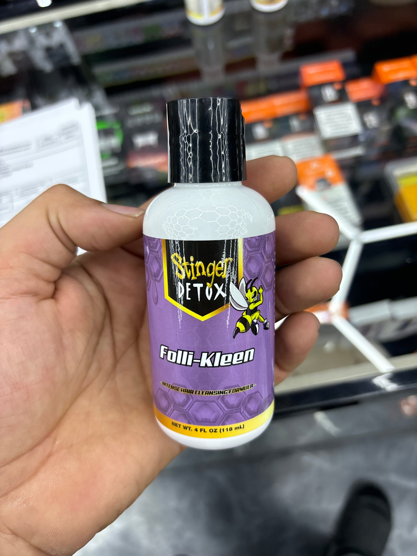 Stinger, detox hair cleaner