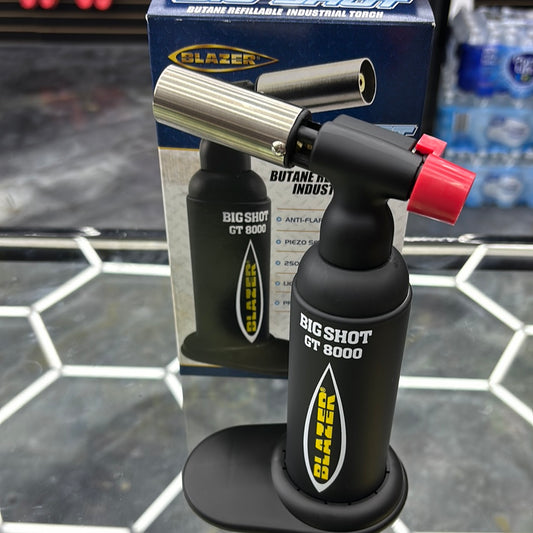 Blazer, big shot, black butane, refillable industrial torch