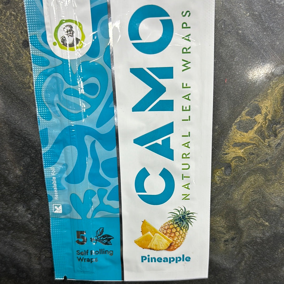 Camo leaf wrap pineapple