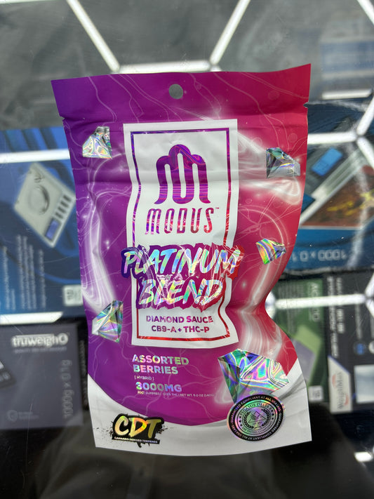 Modus platinum blend assorted berries 3000 MG hybrid