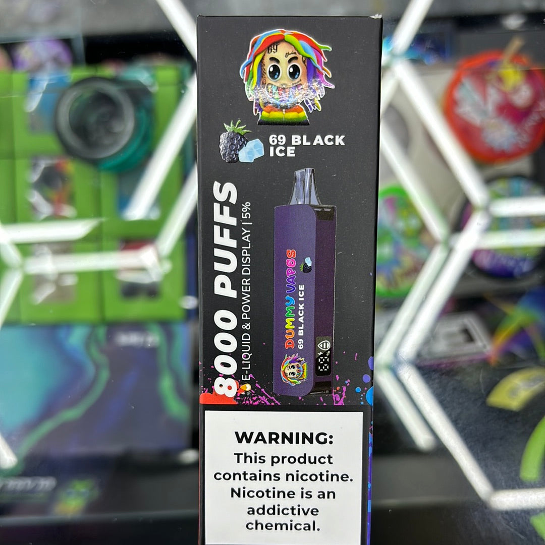 Dummy vapes 69 black ice