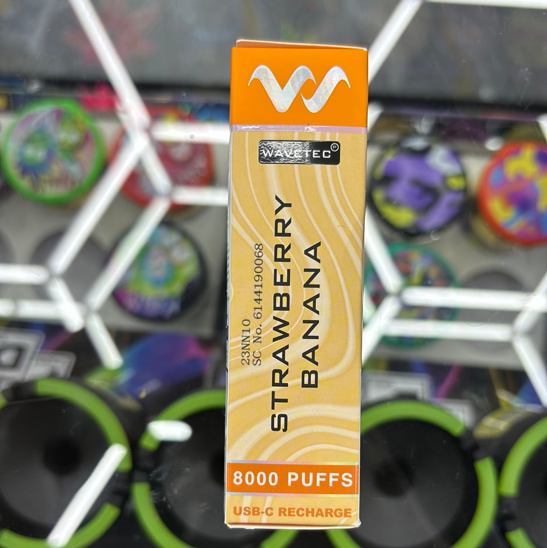 Wave strawberry banana , 8000 puffs