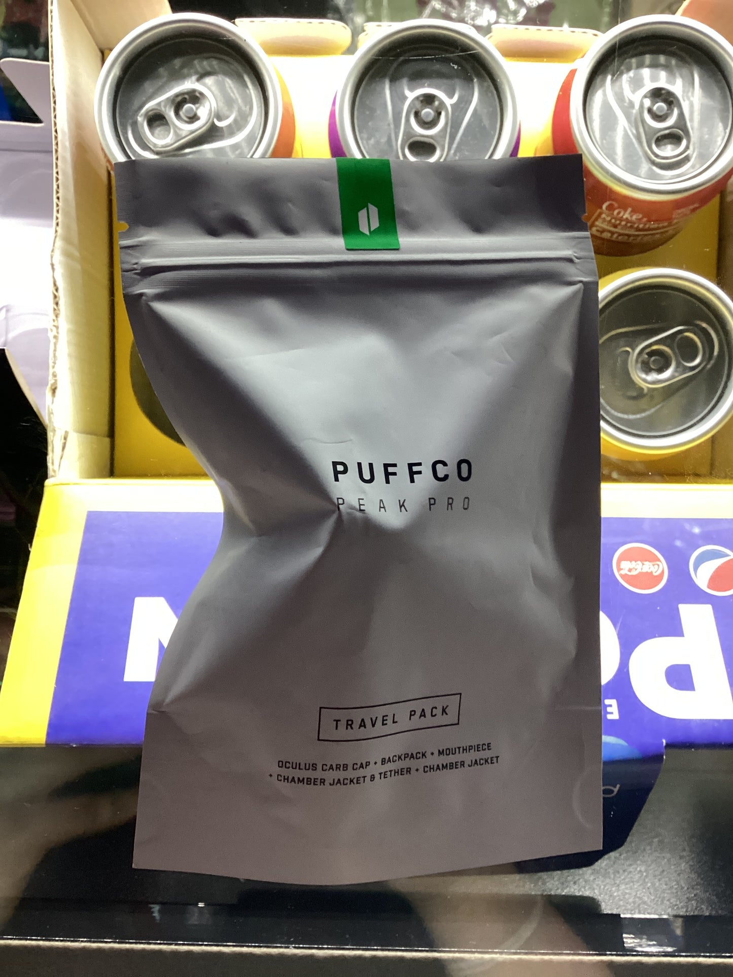 Puffco peak travel pack green