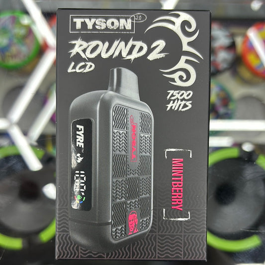 Tyson, round 2 mint berry, 7500 hits