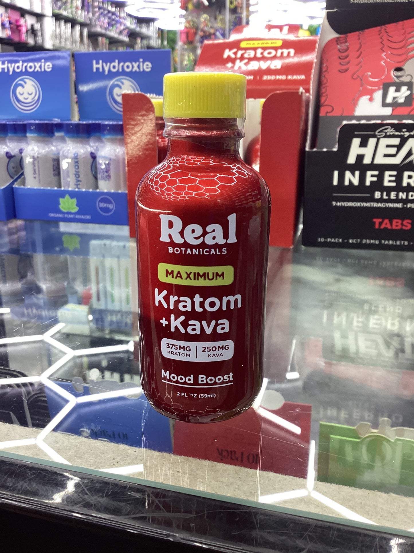 Real botanicals kratom 375mg + kava 250mg