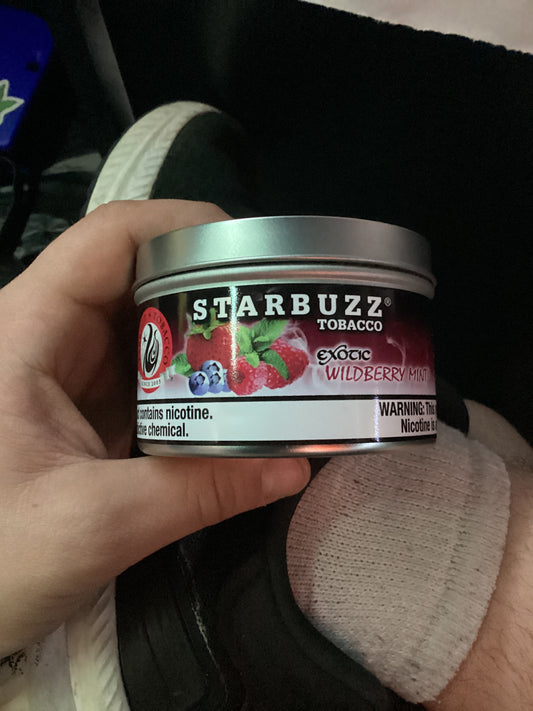 Starbuzz tobacco 100g exotic wild berry mint