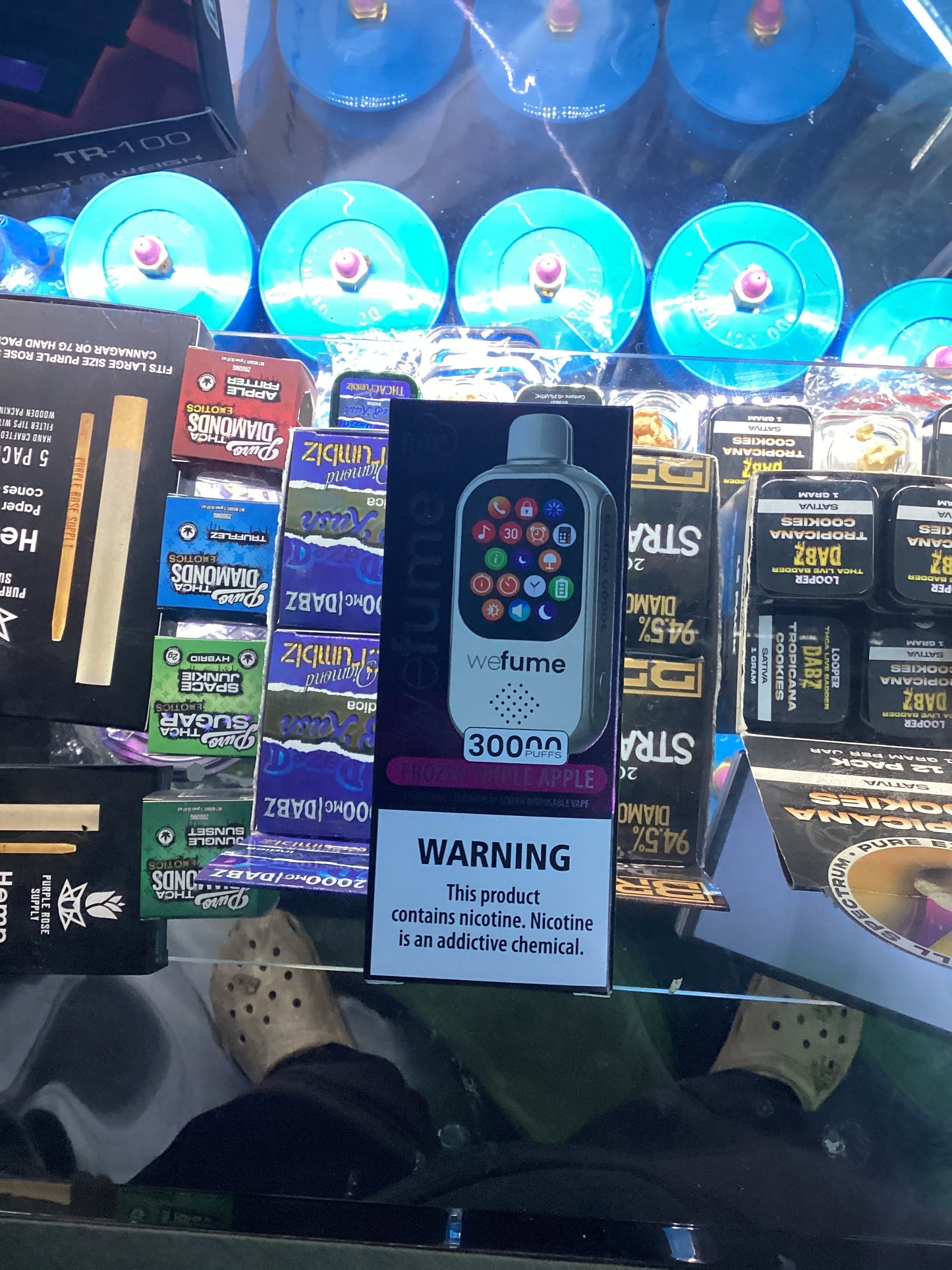 Wefume 30000 puffs frozen triple apple