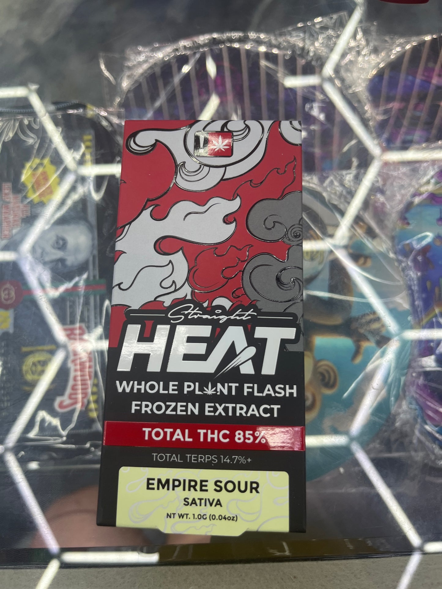 Heat whole plant flash frozen extract 1g empire sour sativa