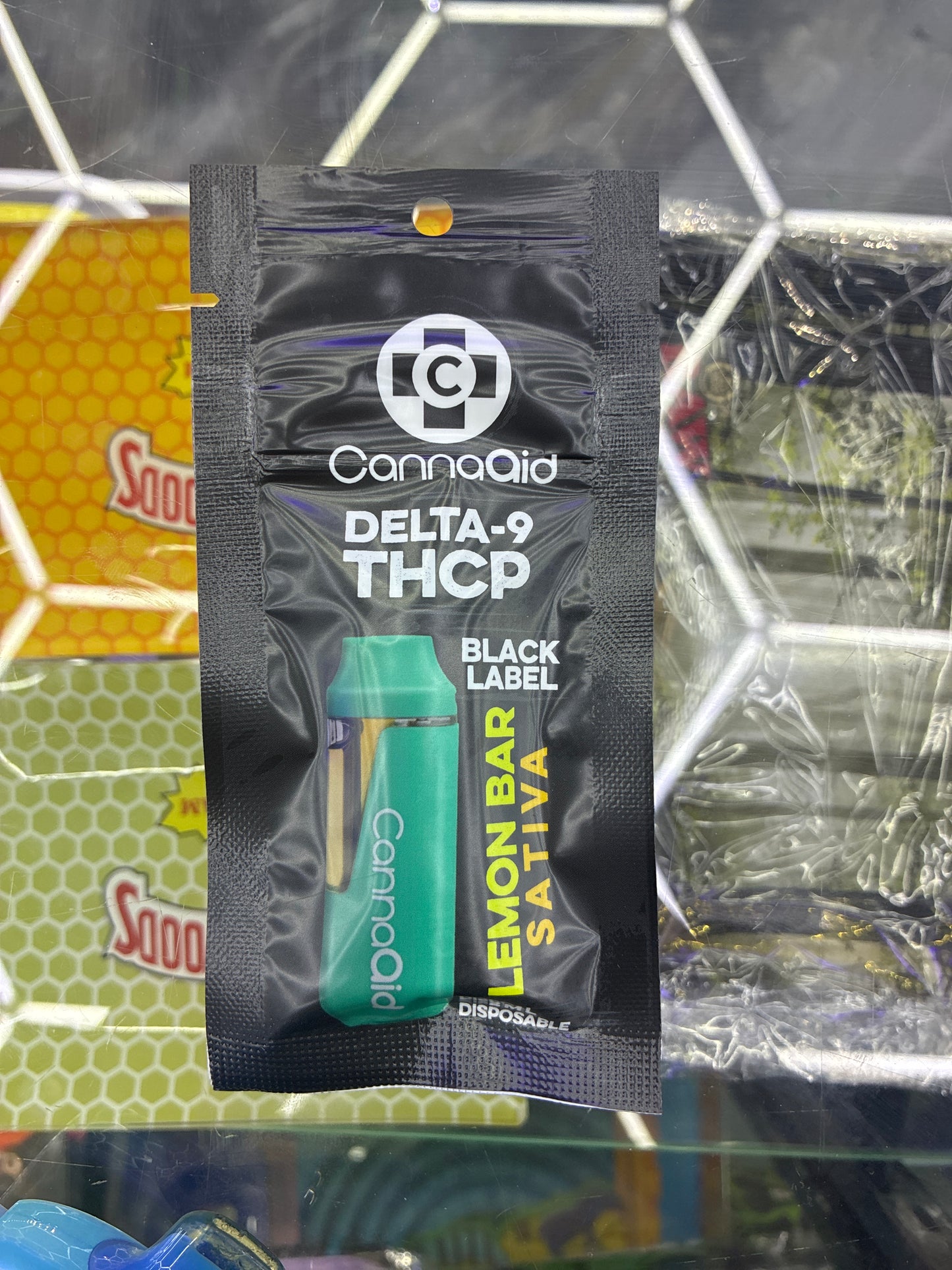 CannaAid Black Label d-9 thcp 2g lemon bar sativa
