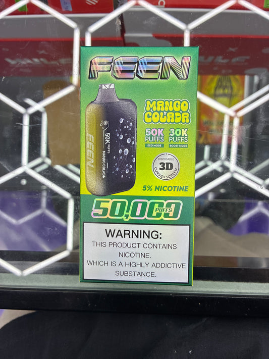 FEEN 50k puffs mango colada
