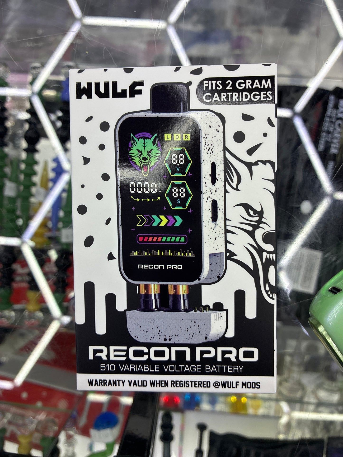 WULF MODS RECON PRO DUAL 510 VOLTAGE BATTERY