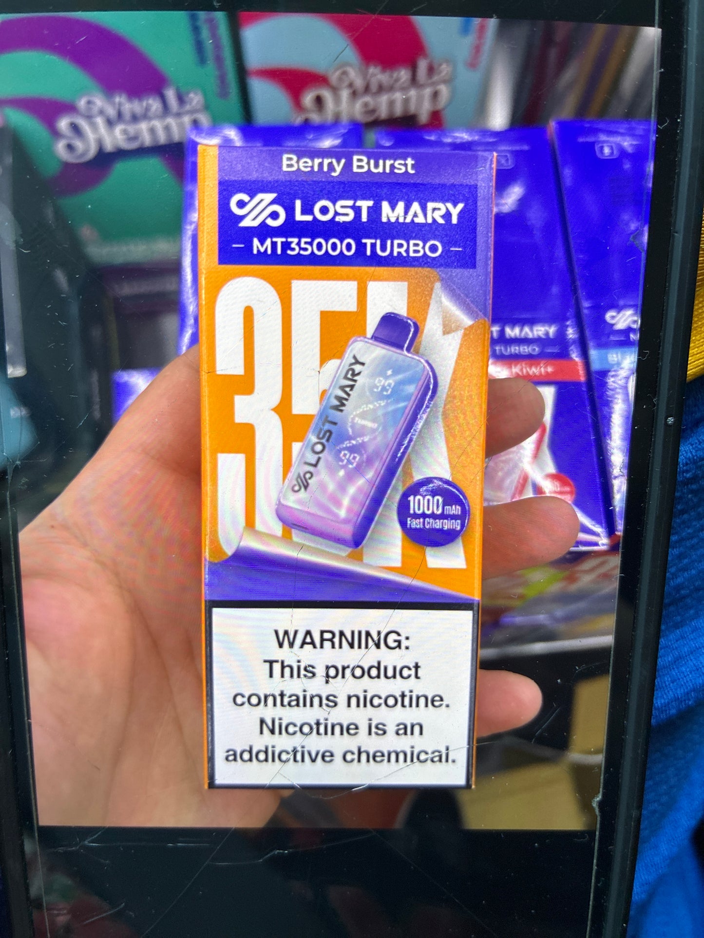 Lost Mary berry burst+ 35k hits