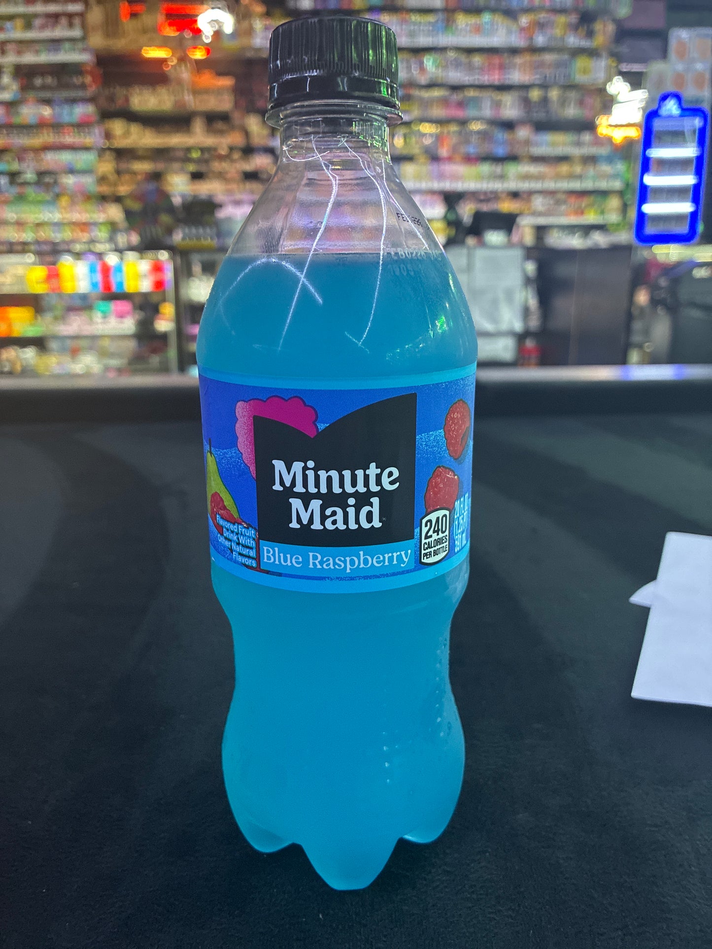 Minute Maid blue raspberry 20floz