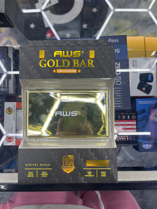 AWS scale gold 1200gx0.1g