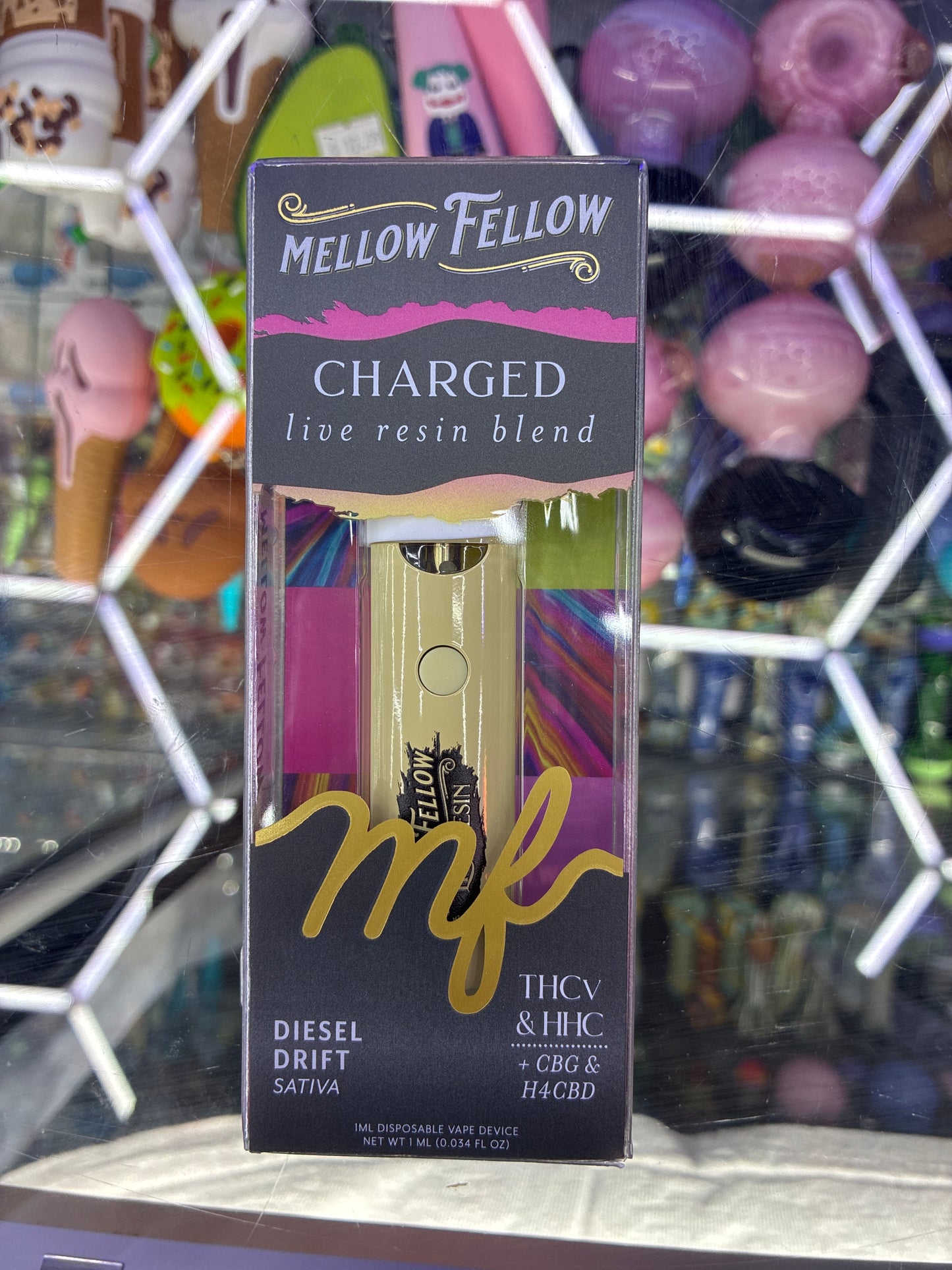 Mellow fellow diesel drift, live resin indica