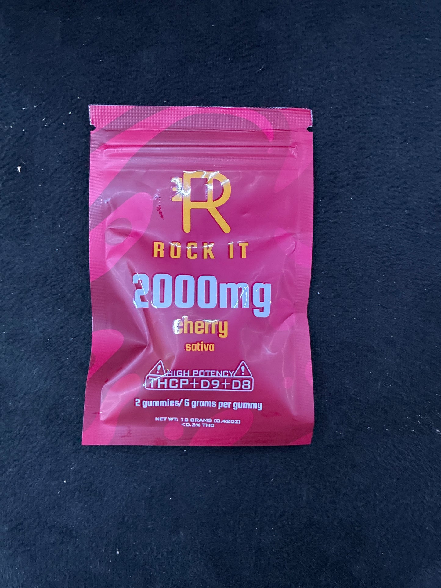 Rock it 2000mg cherry sativa