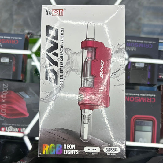 Yocan dyno digital nectar, collector vaporizer with water function perk red