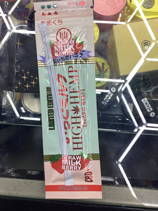 High hemp strawmilkberry limited edition