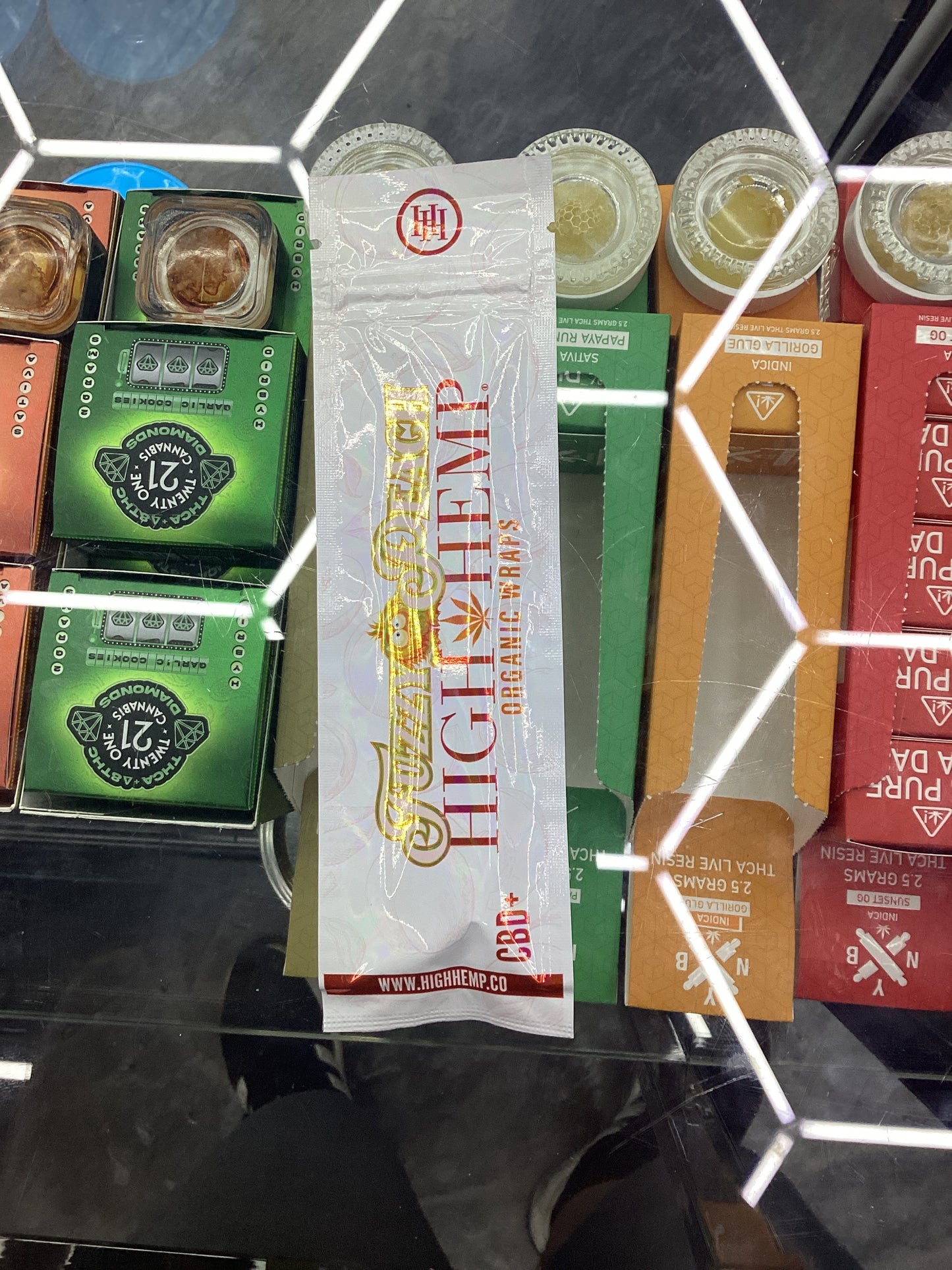 High hemp fuzzy peach