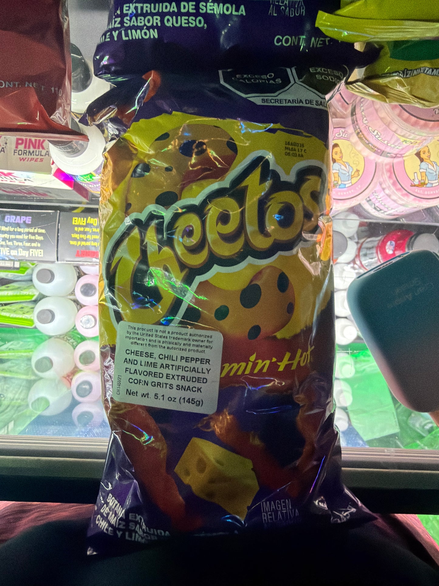 MEXICAN CHEETOS CORN CHIPS 145G | FLAMING HOT
