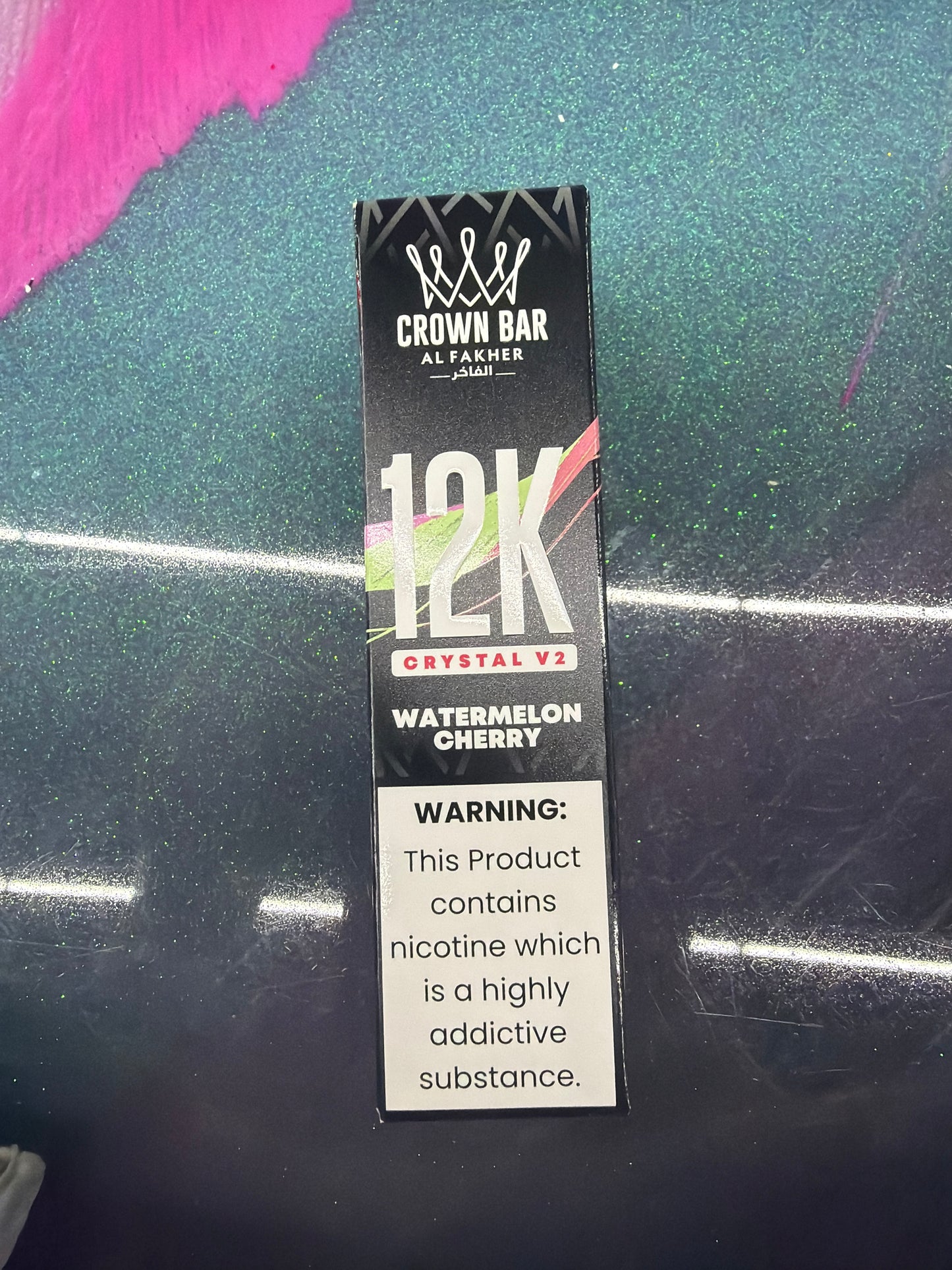 Al Fakher Crown Bar 12k crystal v2 watermelon cherry