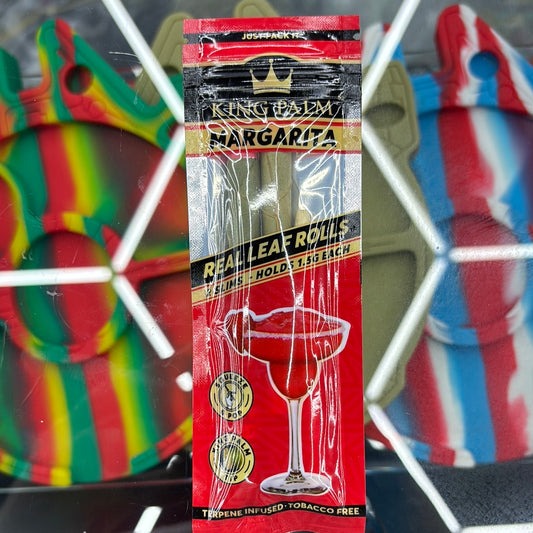 King palm margarita, two 1.5 gram king Palm cones